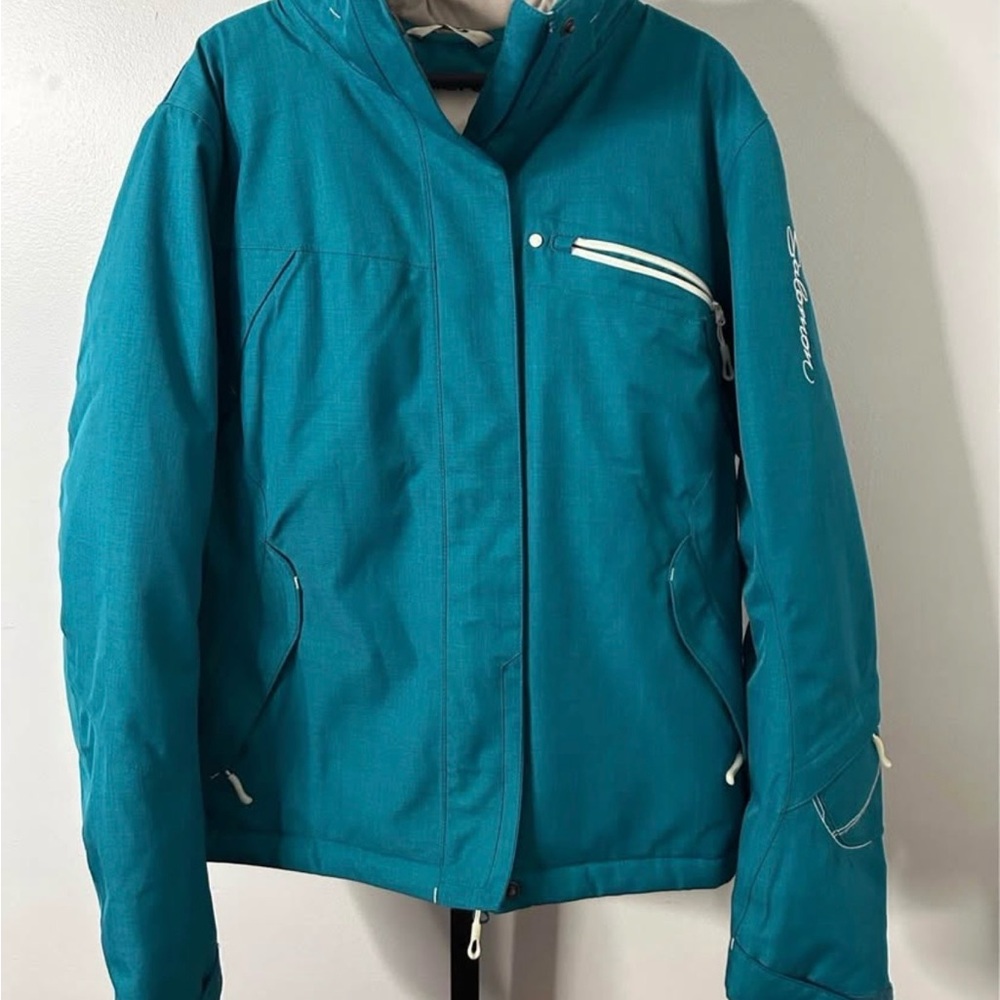 Salomon Teal Women's Ski Jacket size Small